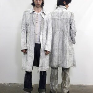 Artisan Textured Trench Coat - Image 4